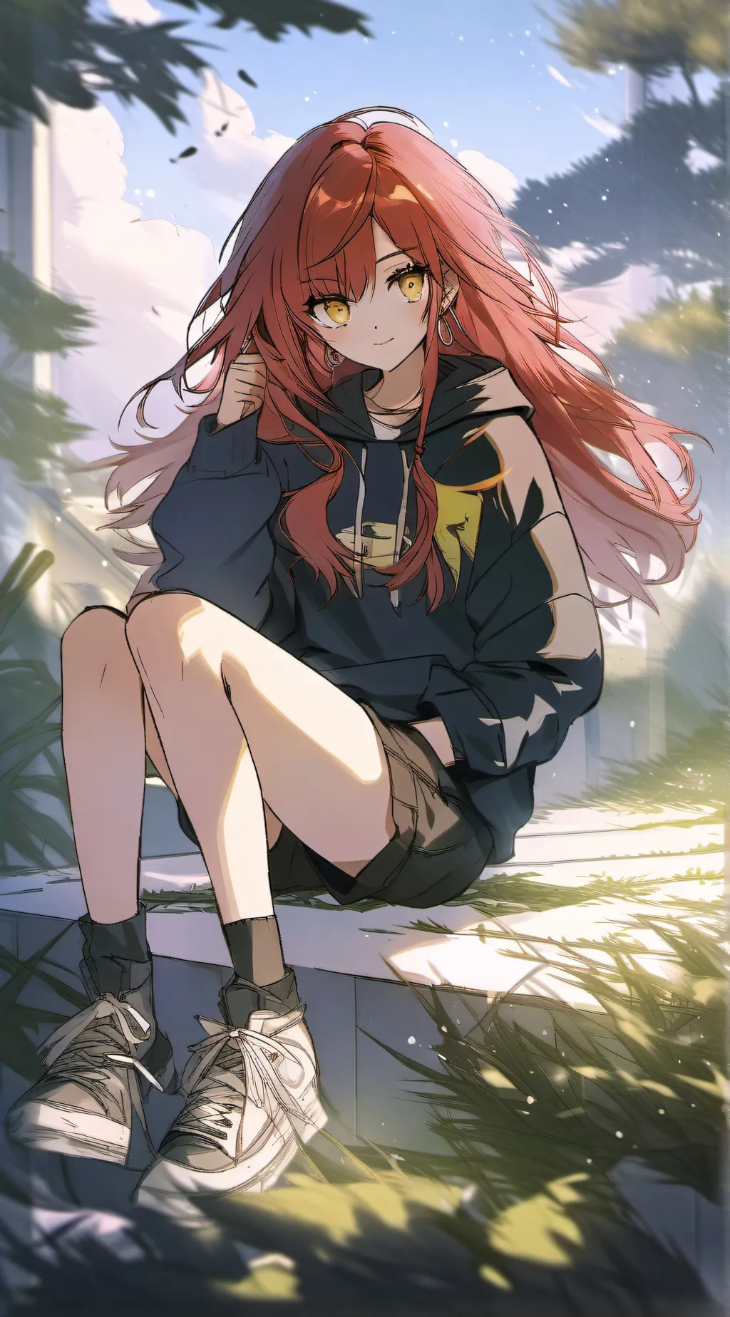 ai character: Ember background