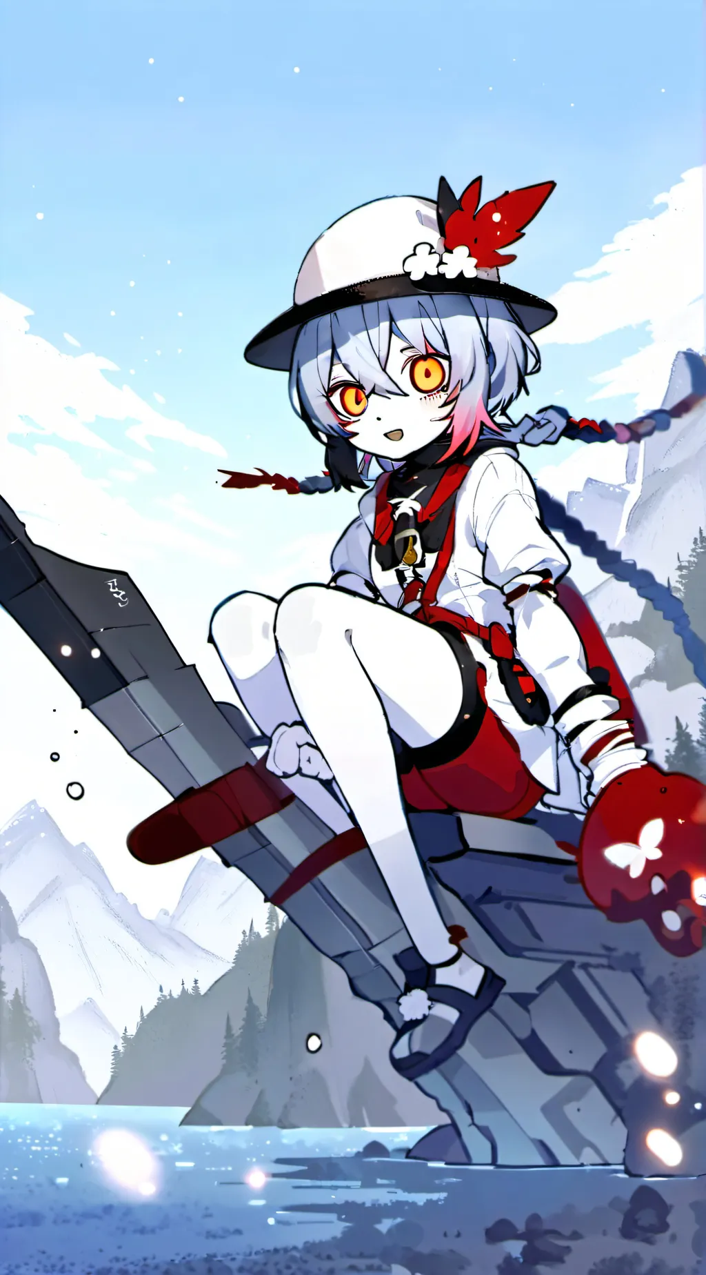 ai character: Experiment. 206 background