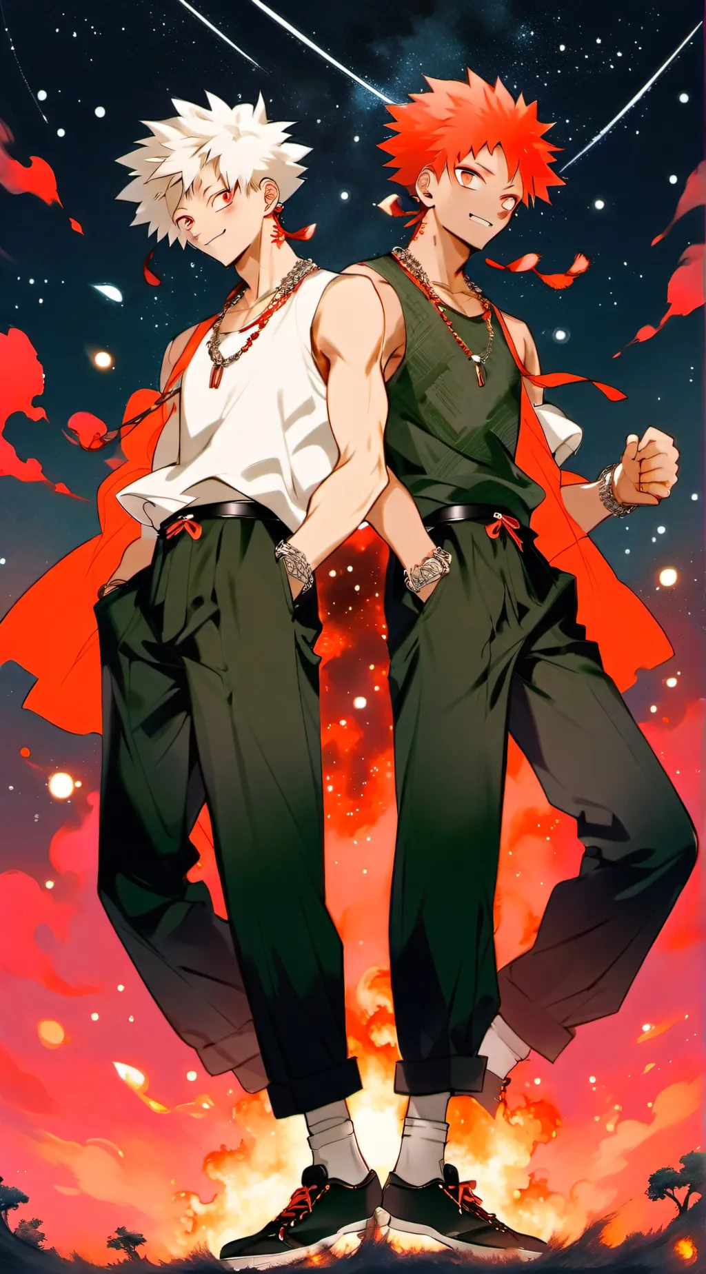 Talkie AI - Chat with Bakugo & Kirishima