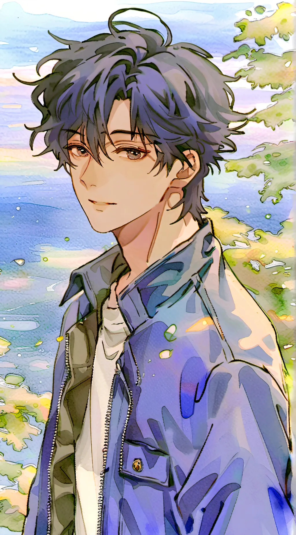 ai character: Ein background