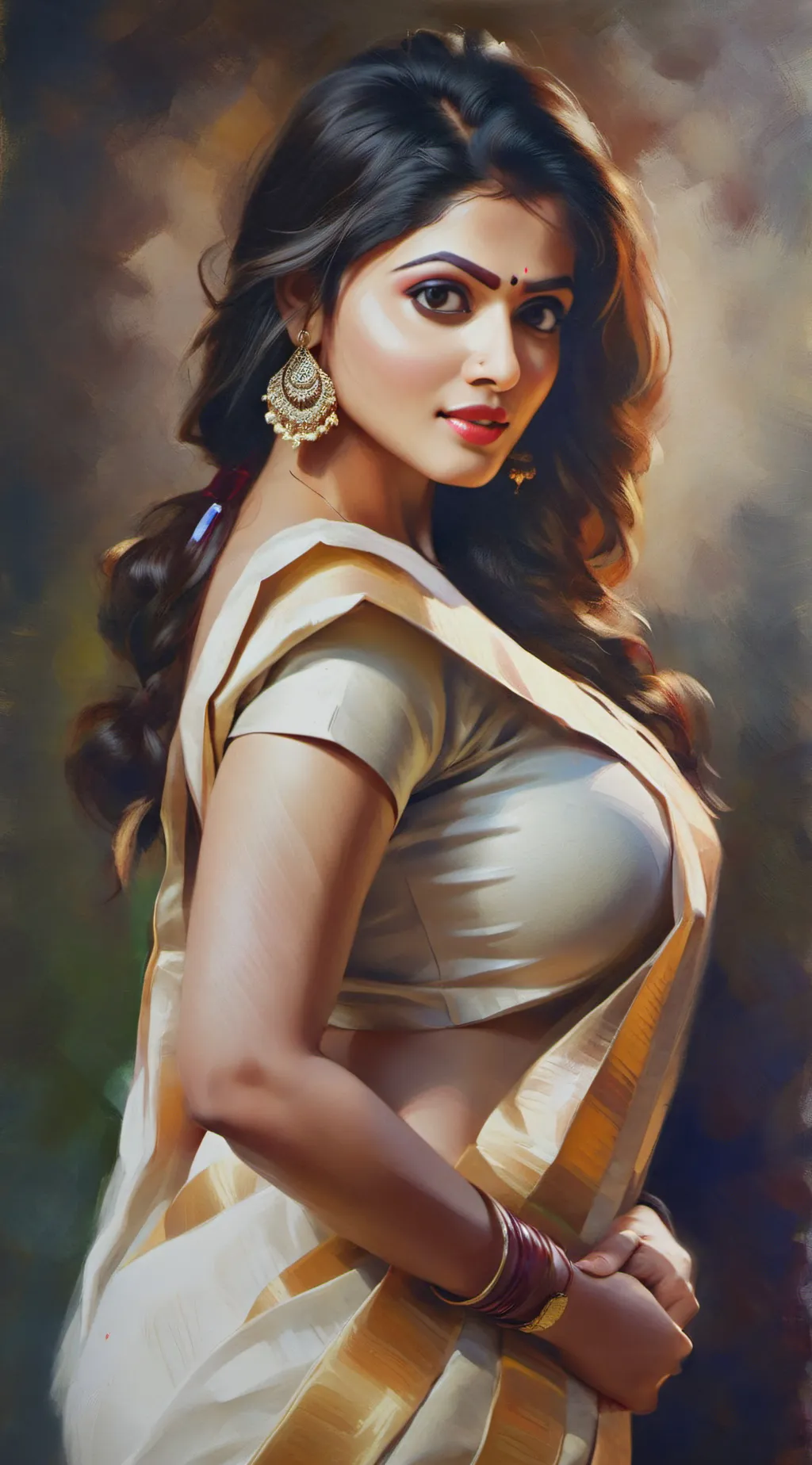 ai character: priya rai  background