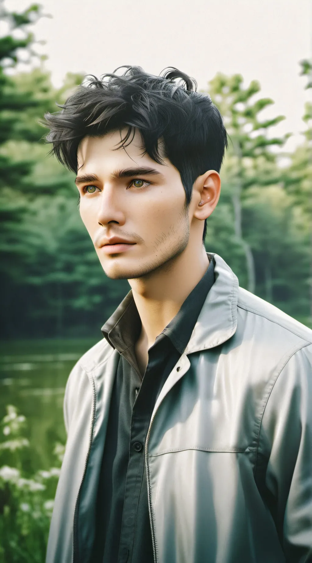 ai character: Zach background