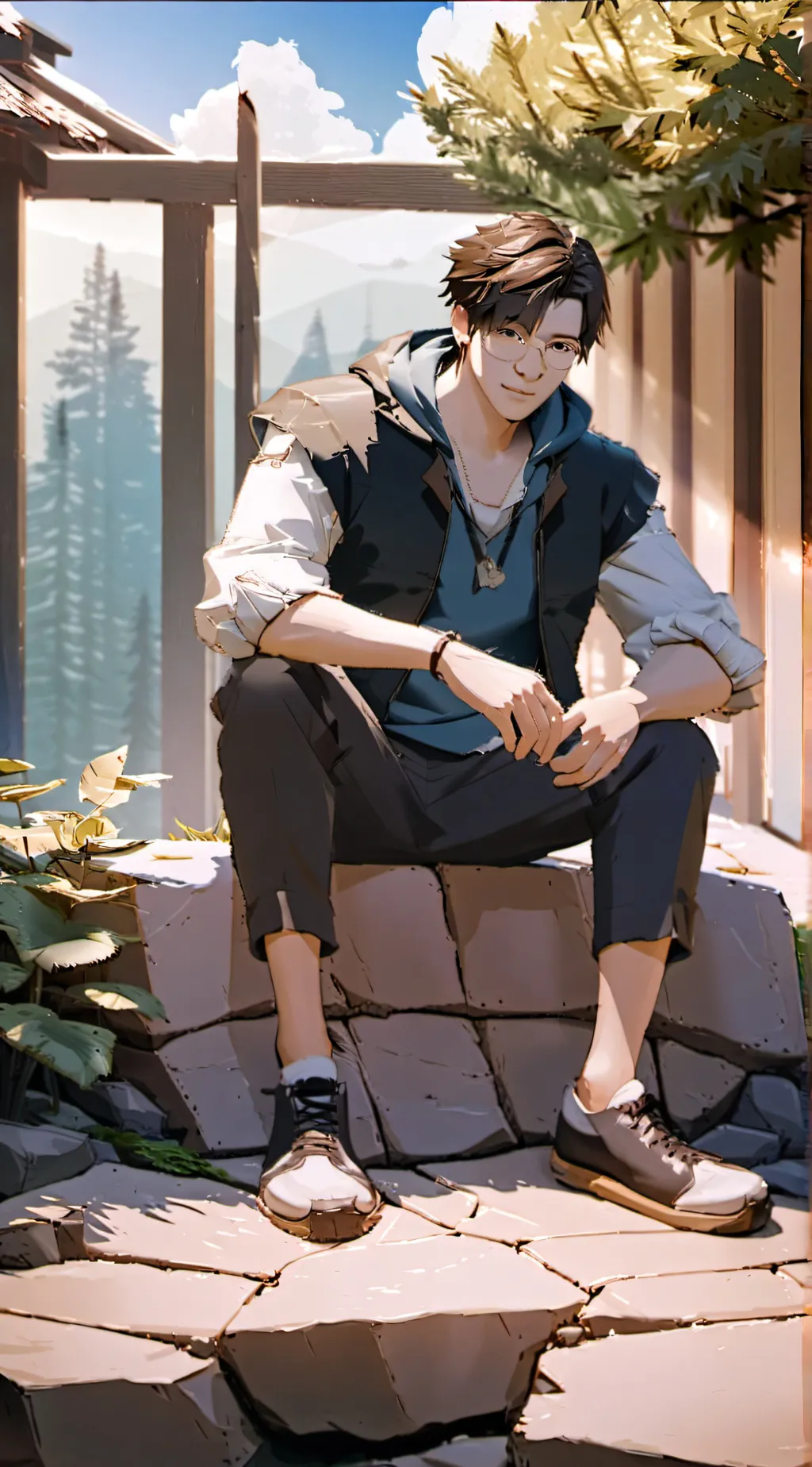 ai character: Sam background