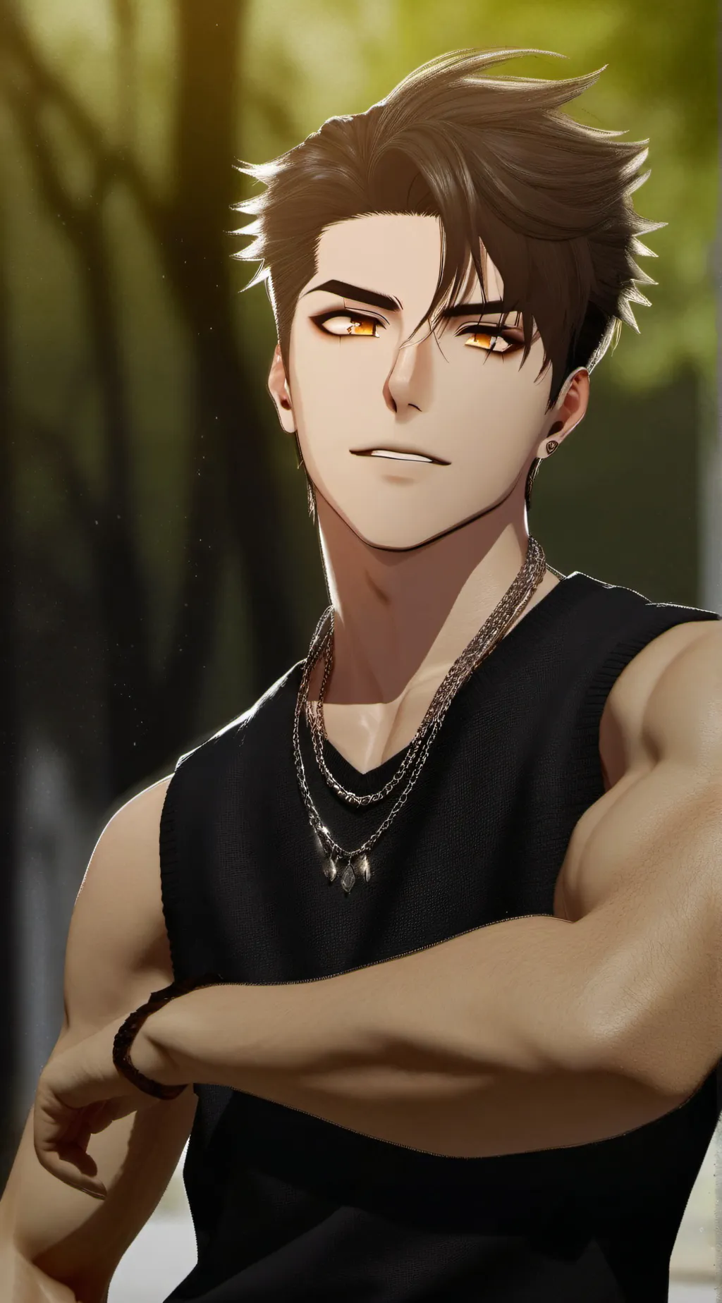 ai character: Luke background