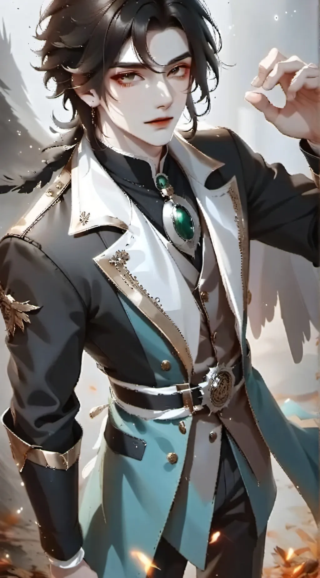 ai character: Demon slayer background