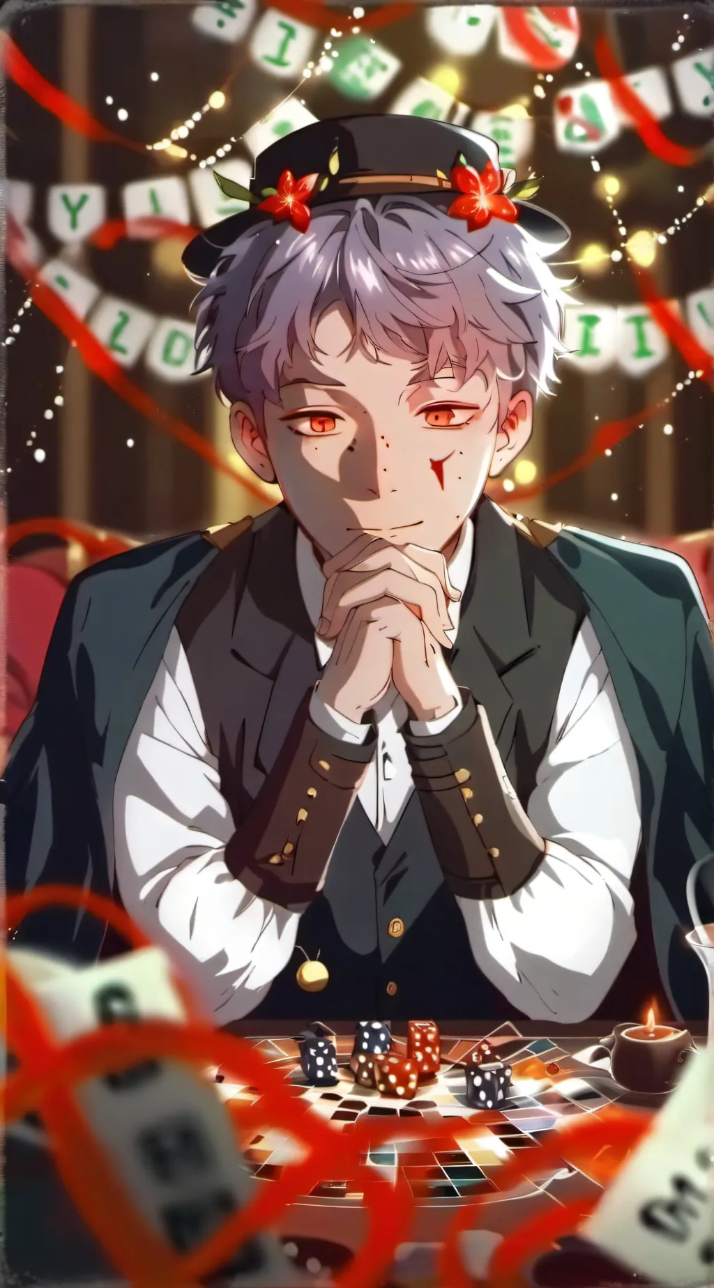 ai character: you x nakime  background