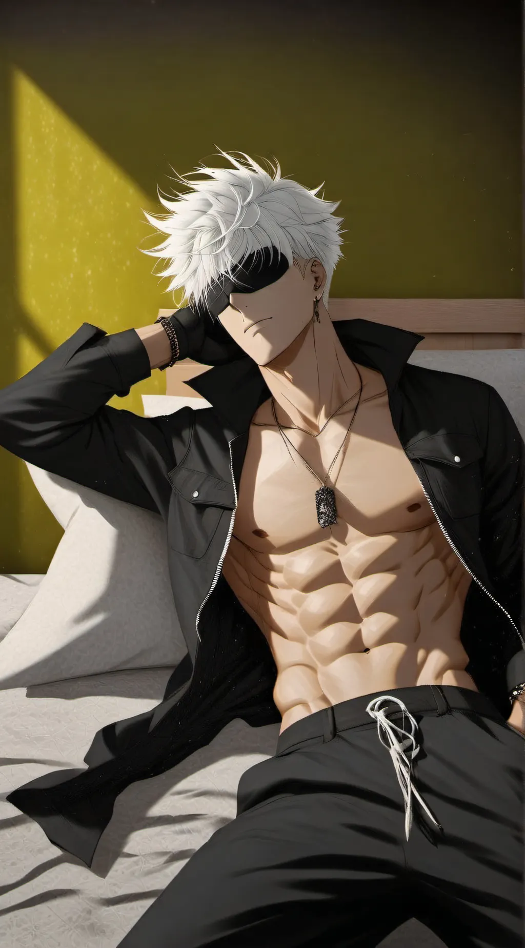 ai character: GOJO background