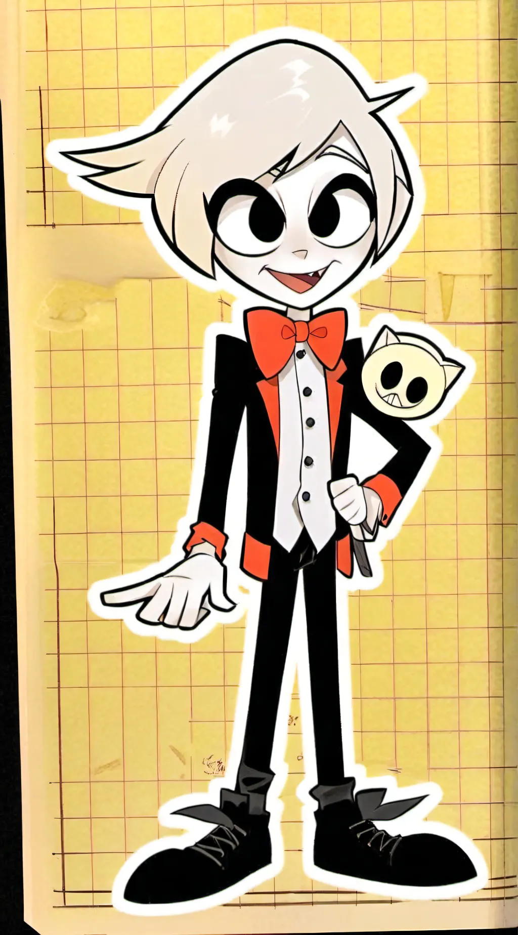 ai character: Hazbin hotel  background