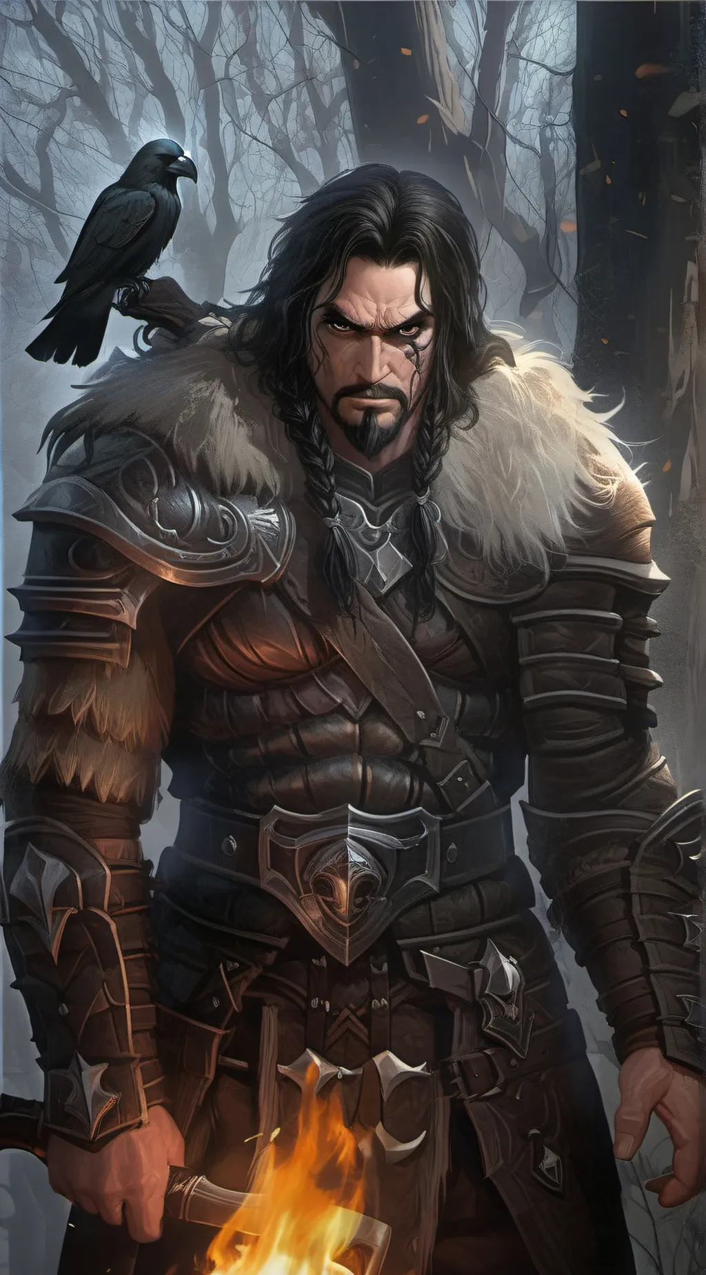 ai character: Isaac Scarcleaver background