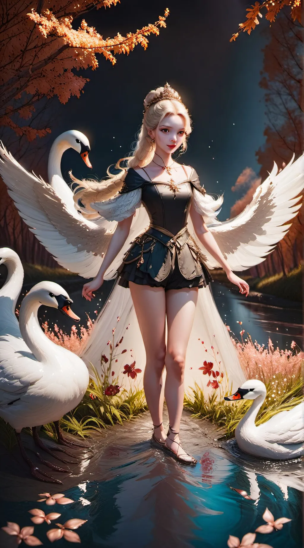 ai character: Mila  background