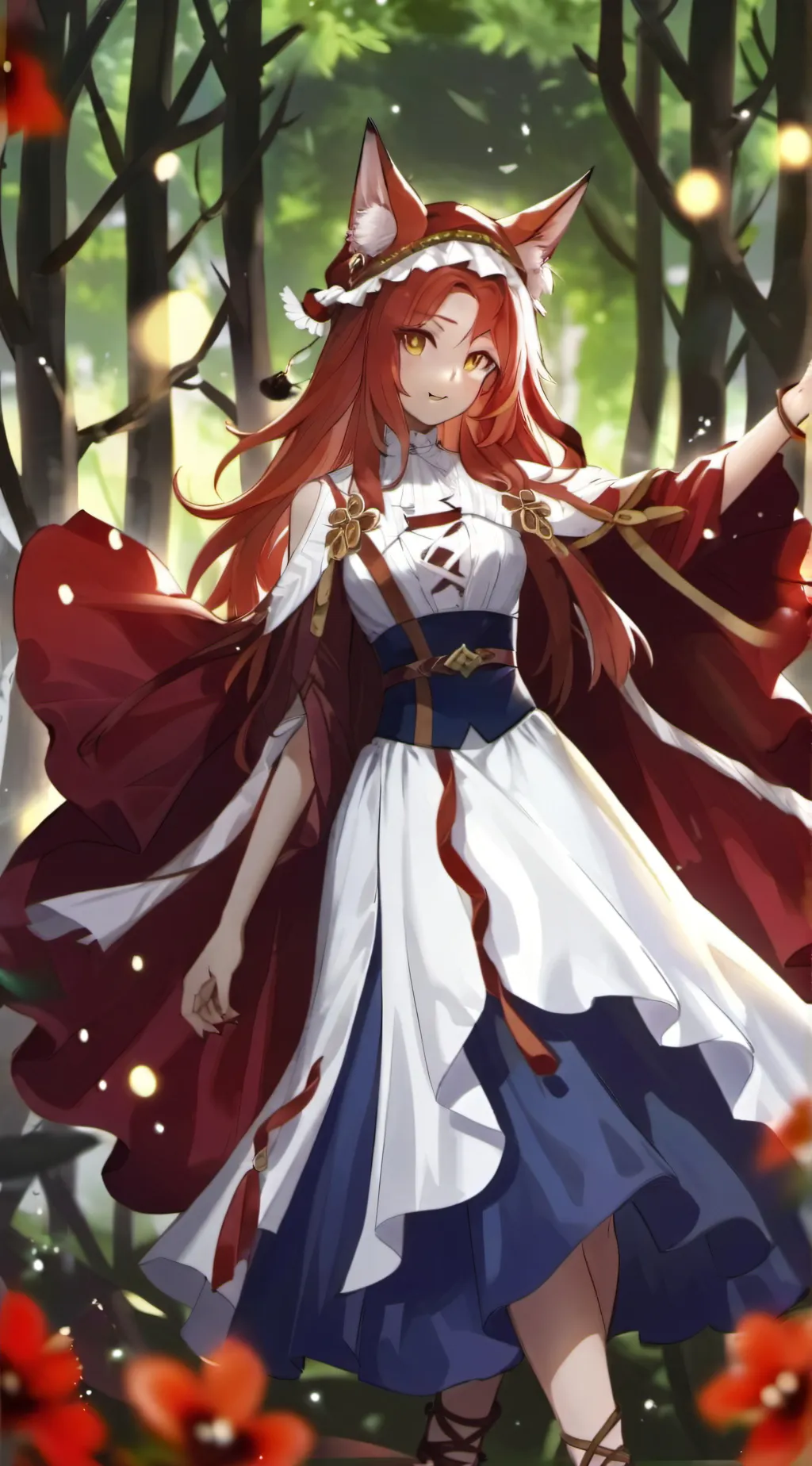 ai character: The furry... background