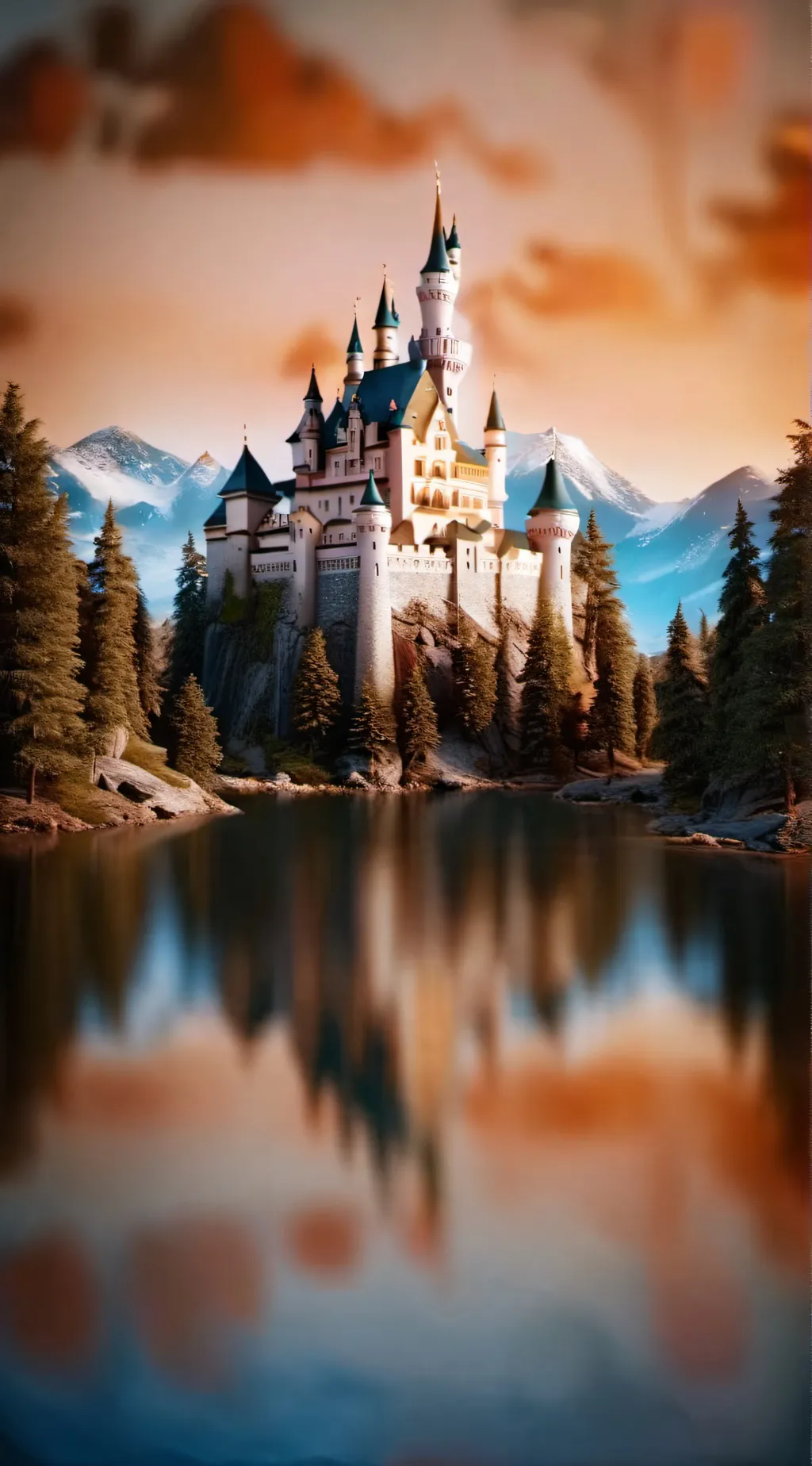 ai character: Hogwarts  background