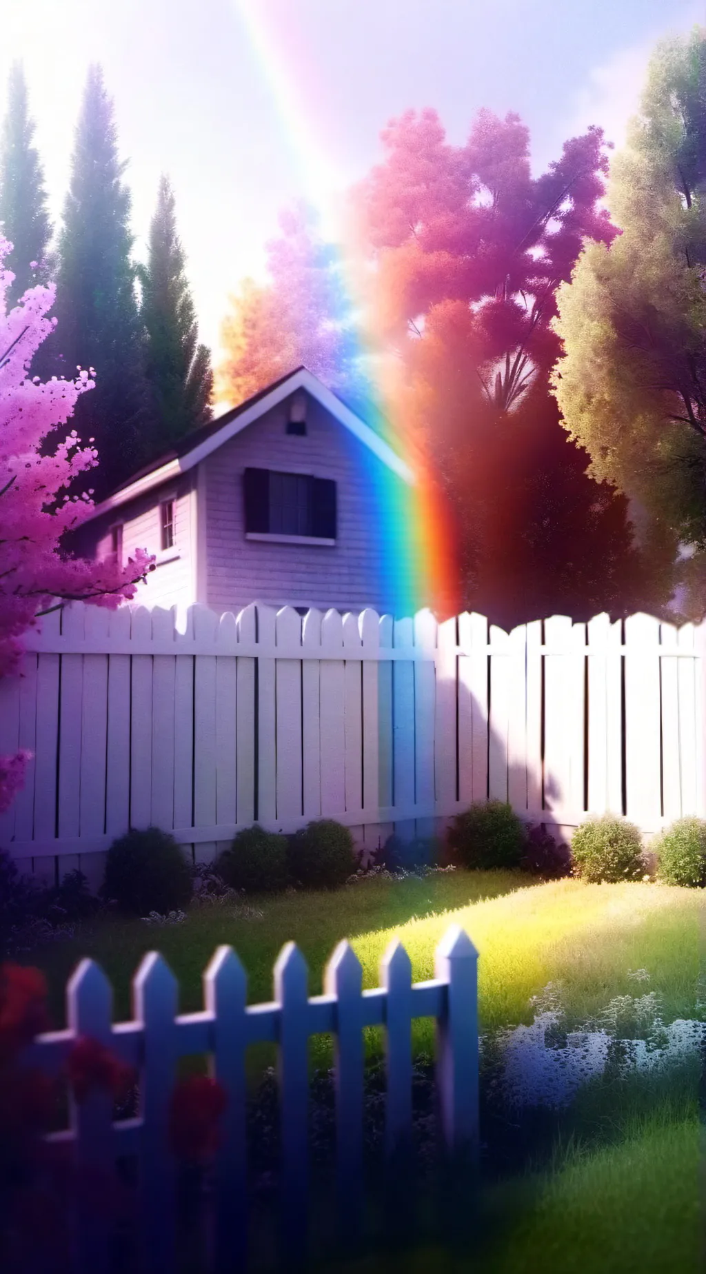 ai character: rainbow friends  background