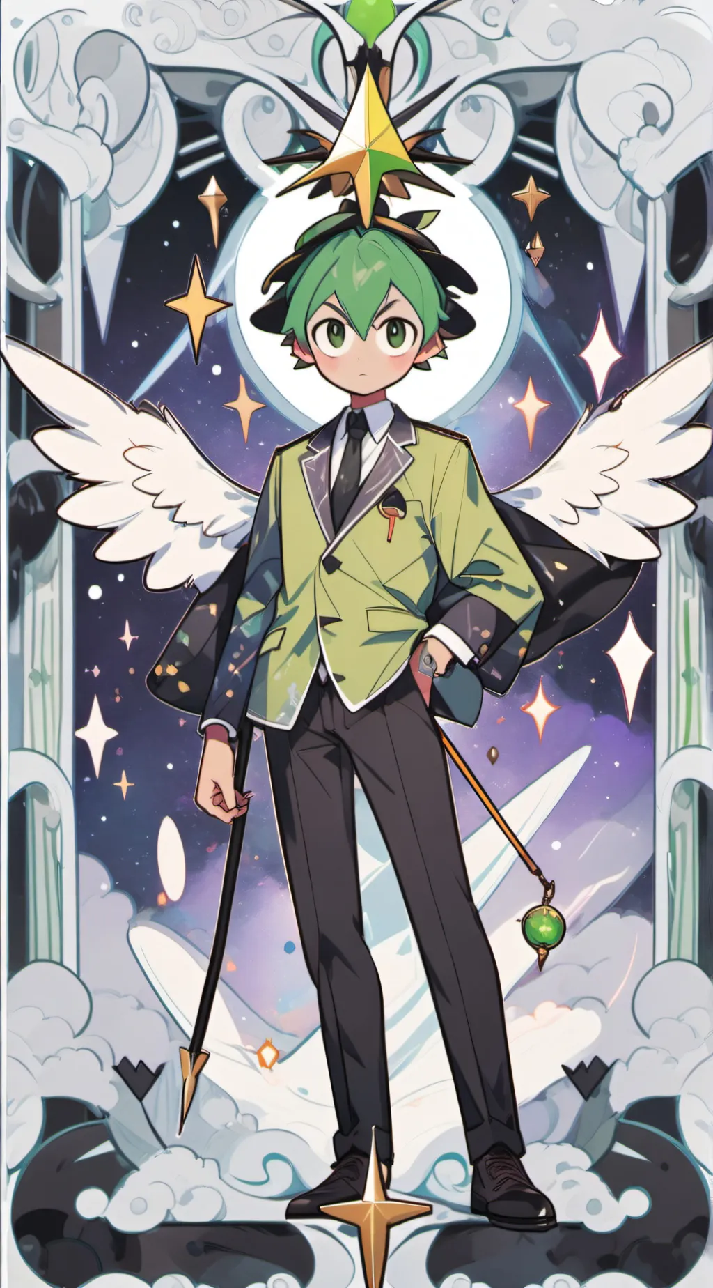 ai character: Ezra background