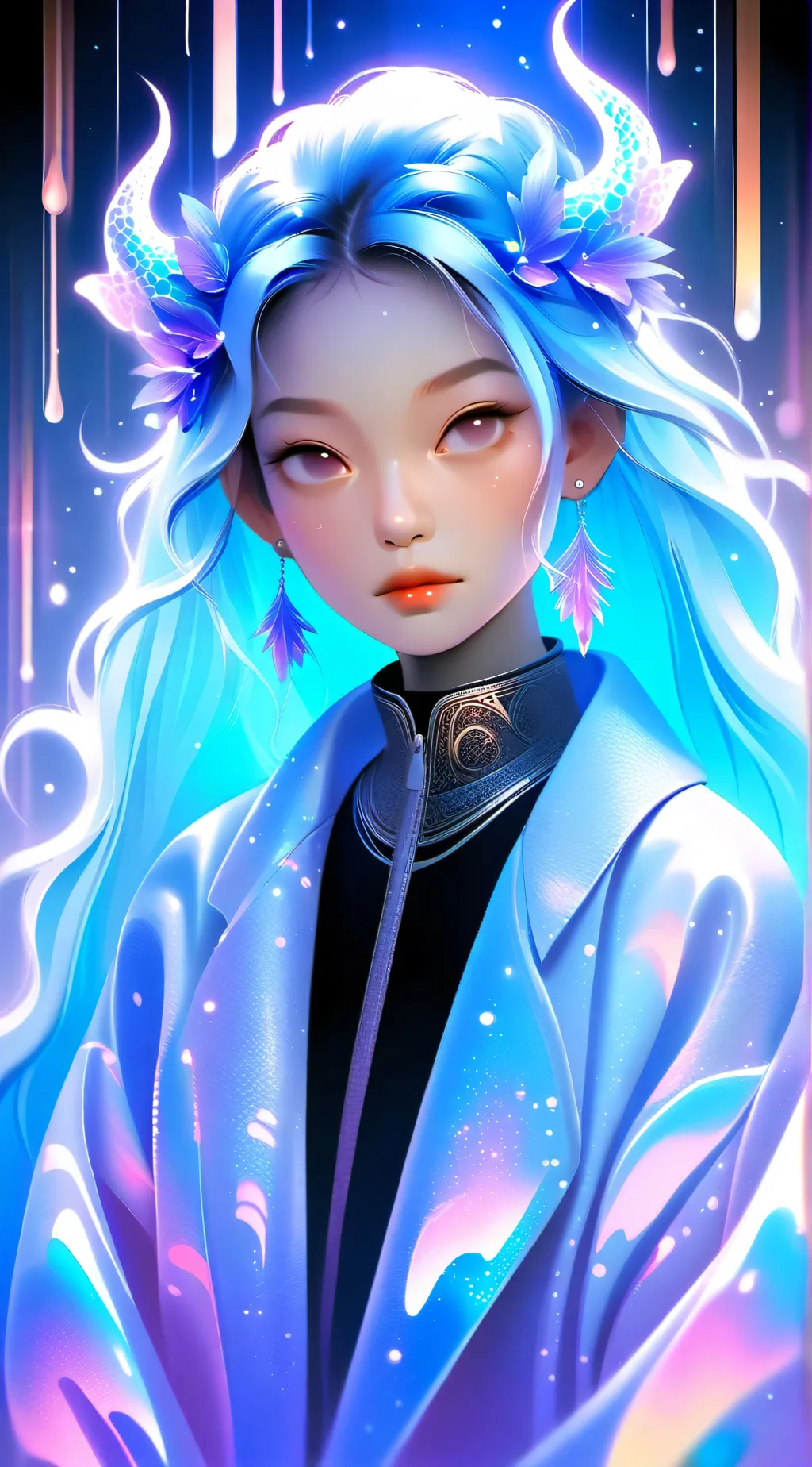 ai character: leah background