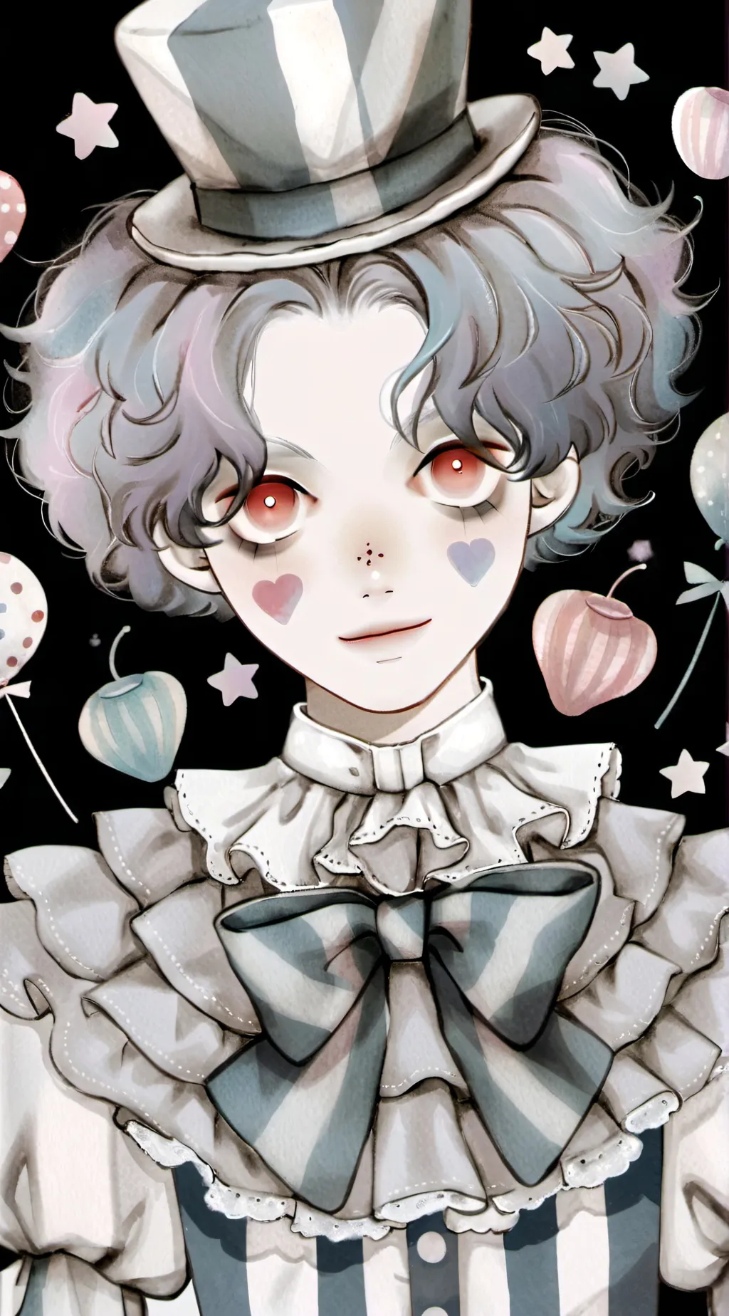 ai character: Caramel background