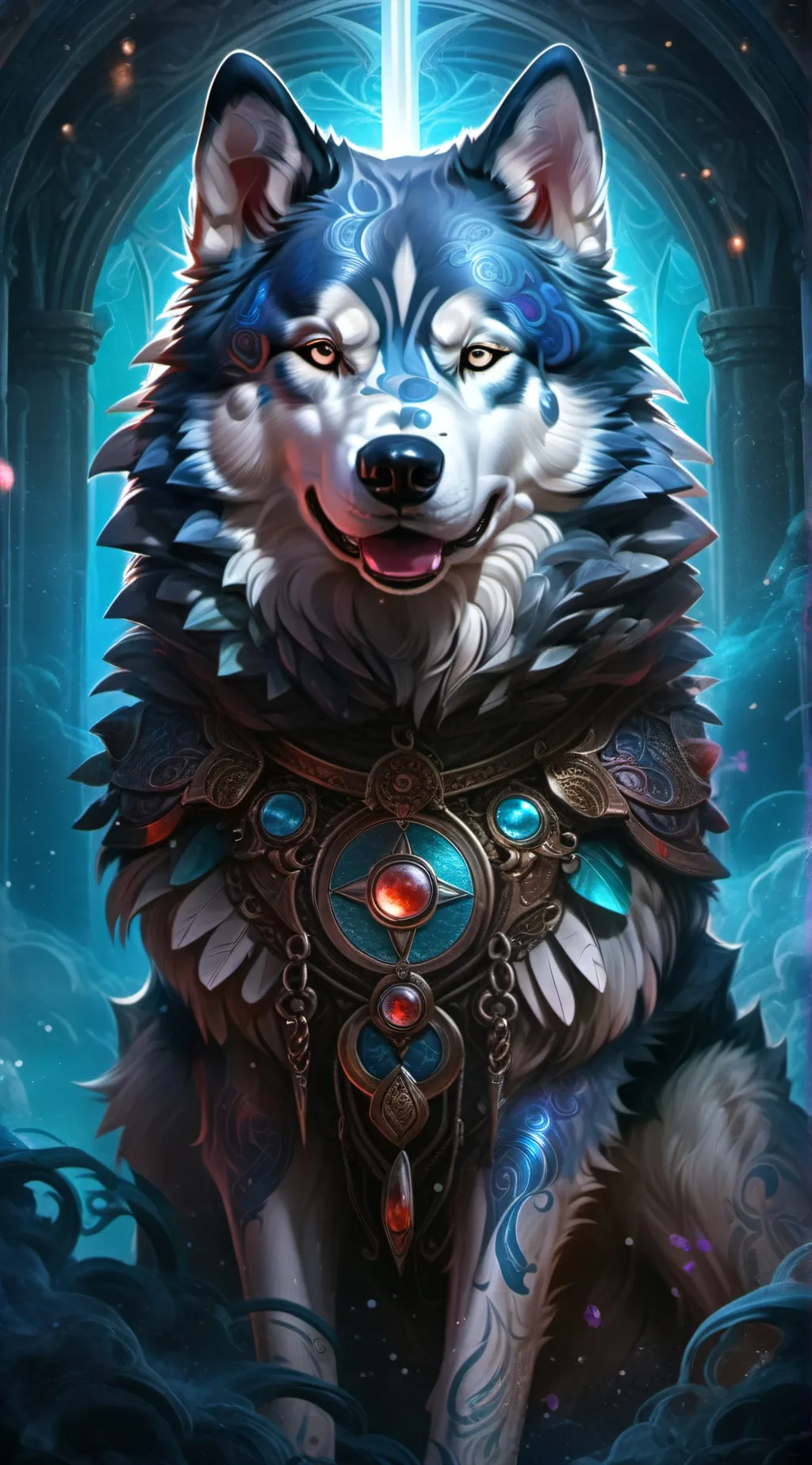 ai character: Cake background