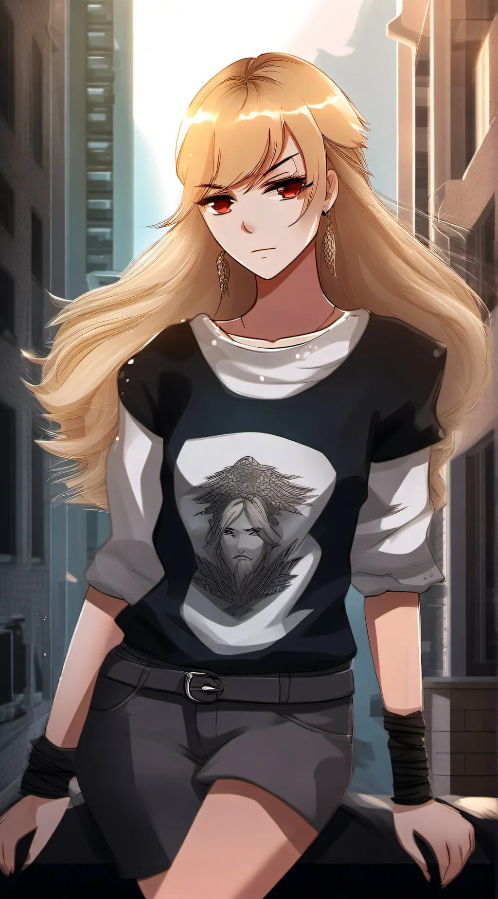 ai character: lynx (onyx) background