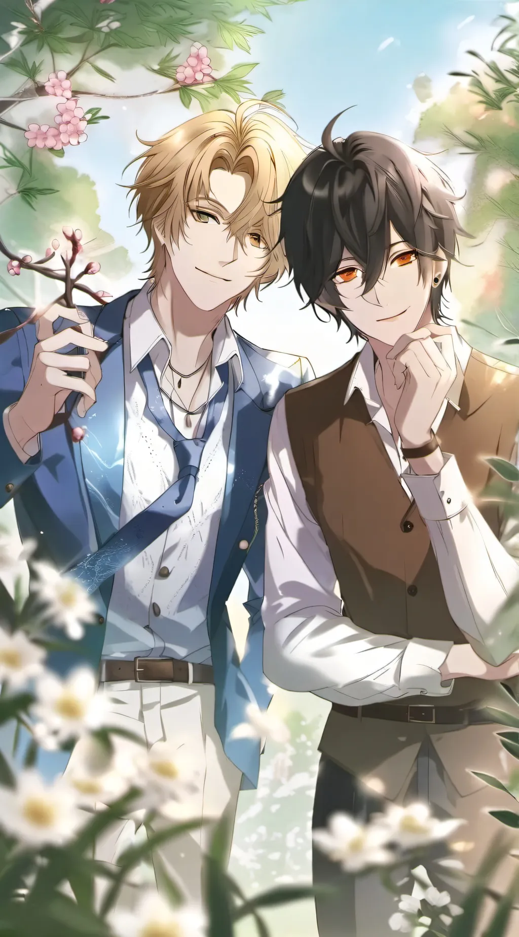 ai character: jake and james  background