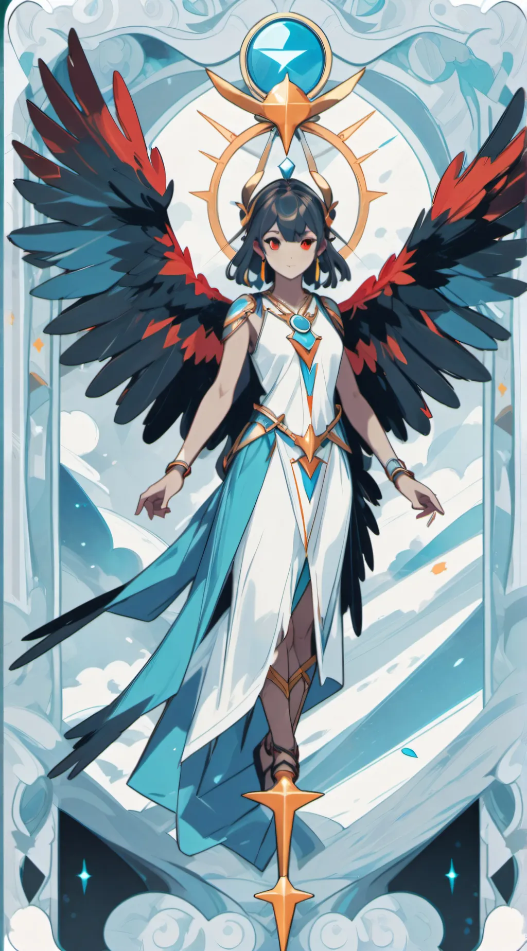 ai character: harpsy the harpy background