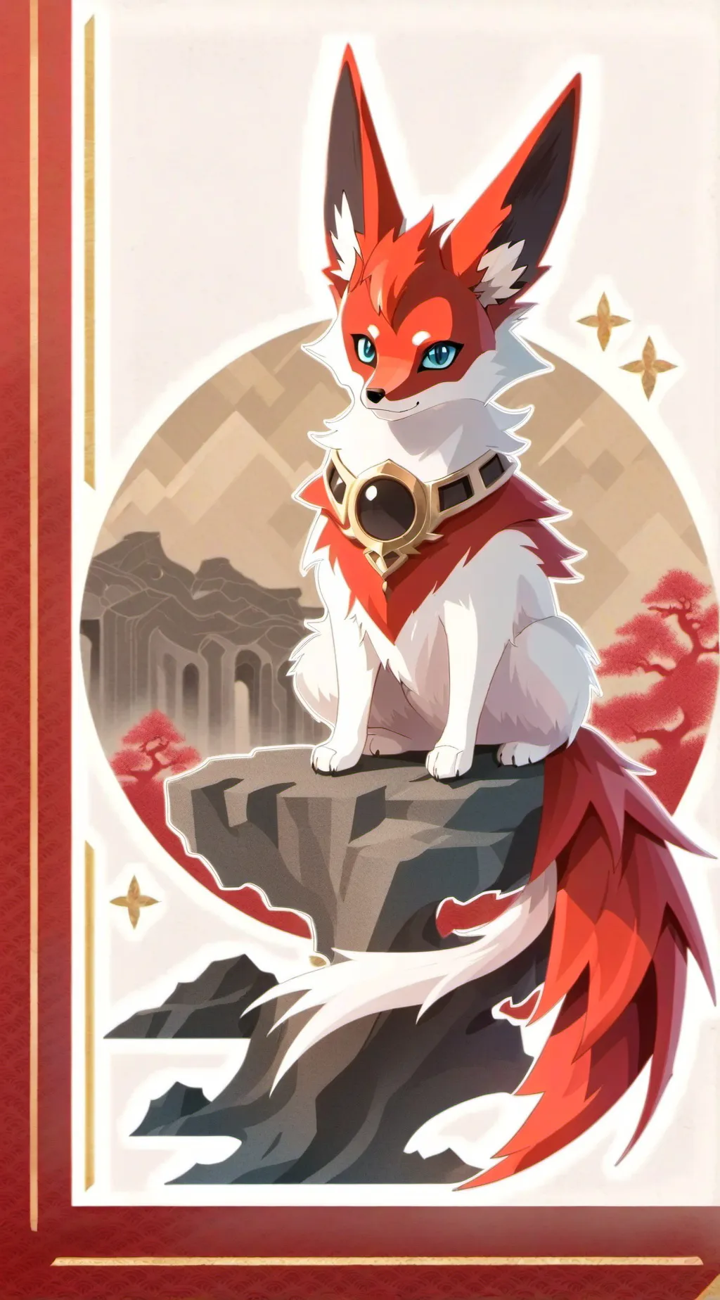 ai character: Eeveelutions  background