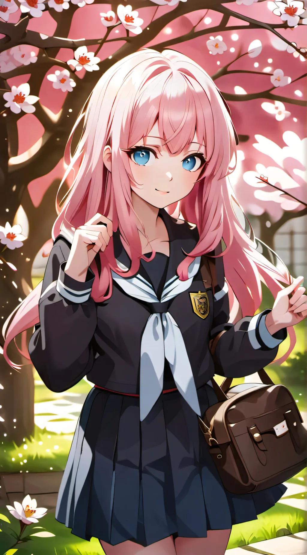 ai character: Violet Izumi background