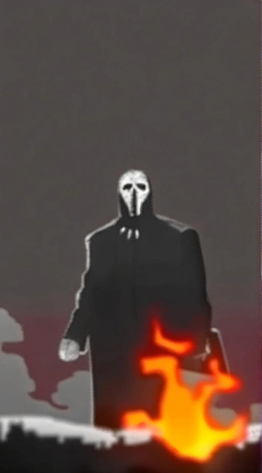 ai character: Skull Guy background