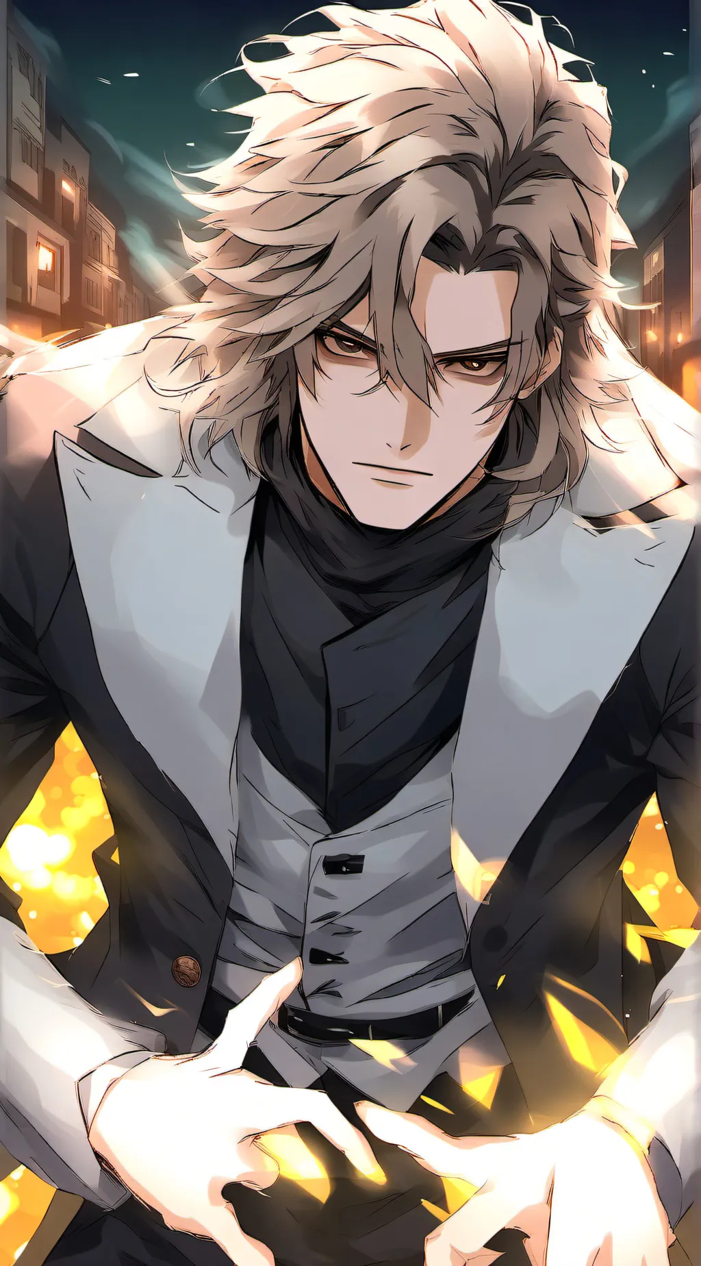 ai character: Saul... background