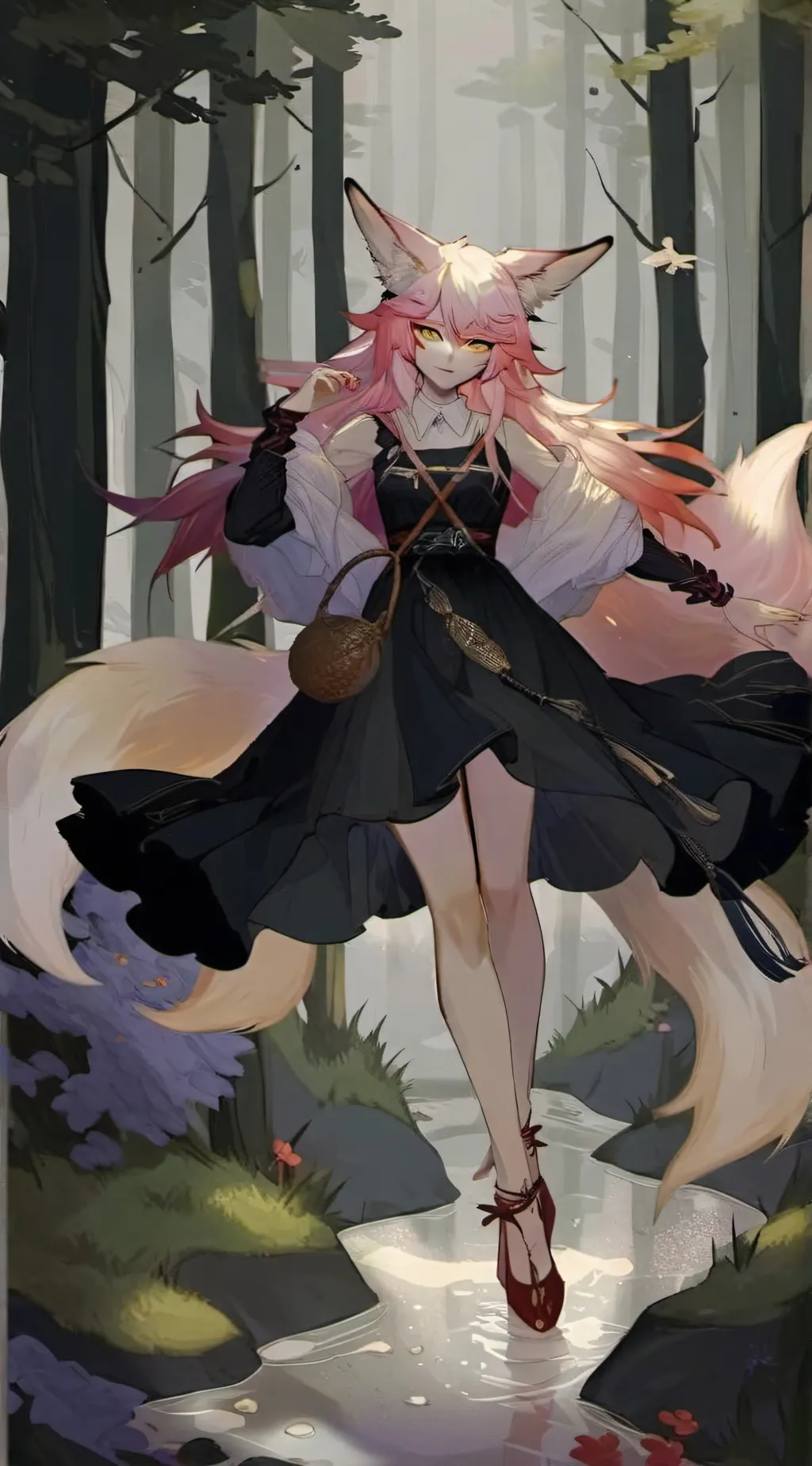 ai character: furina  background