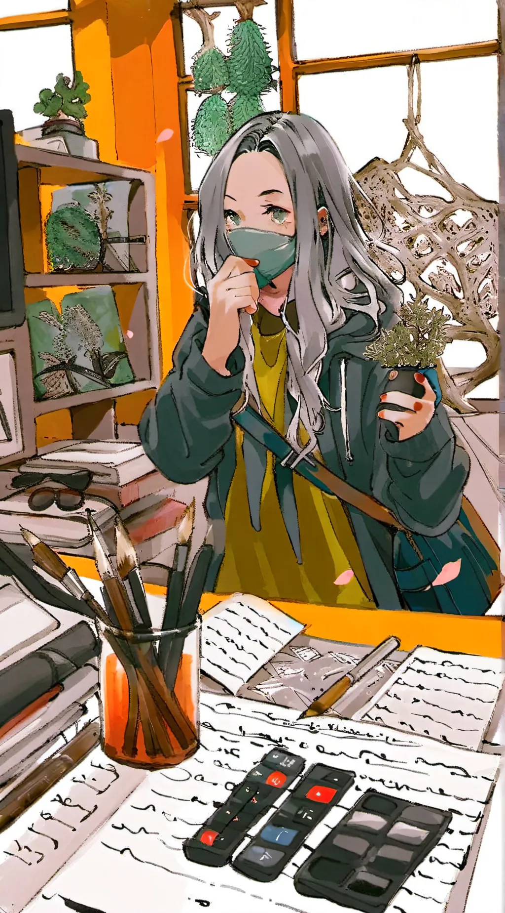 ai character: brooke background