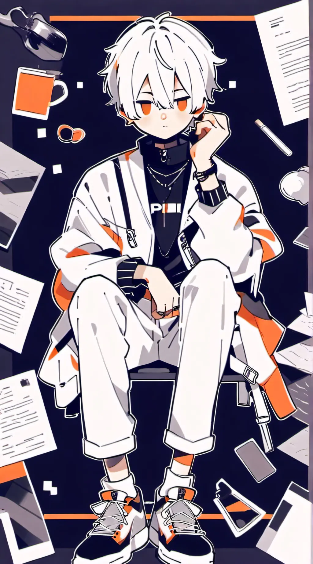ai character: /- Henry-\ (V.2)  background