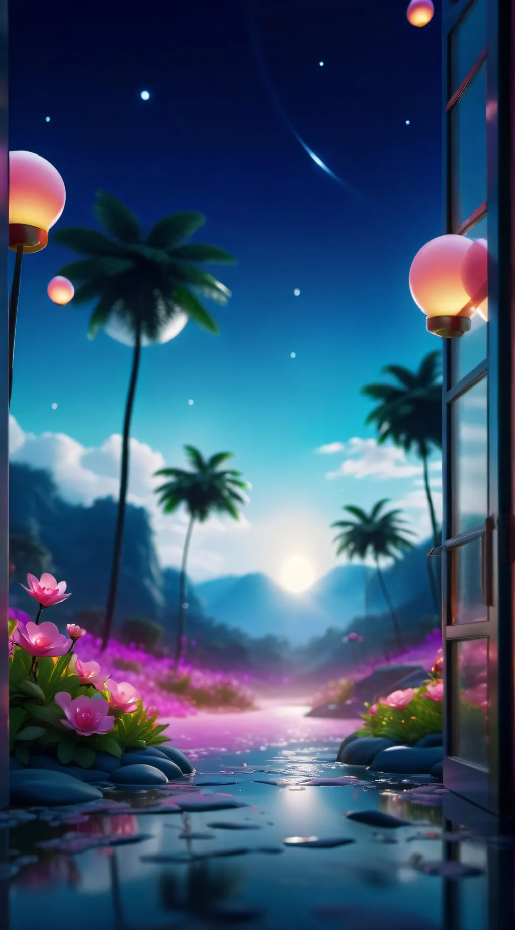 ai character: md prom background