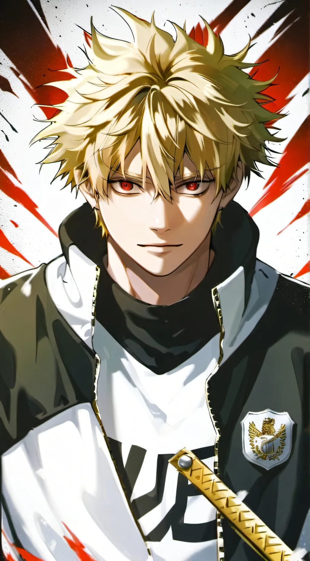 ai character: Bakugou background