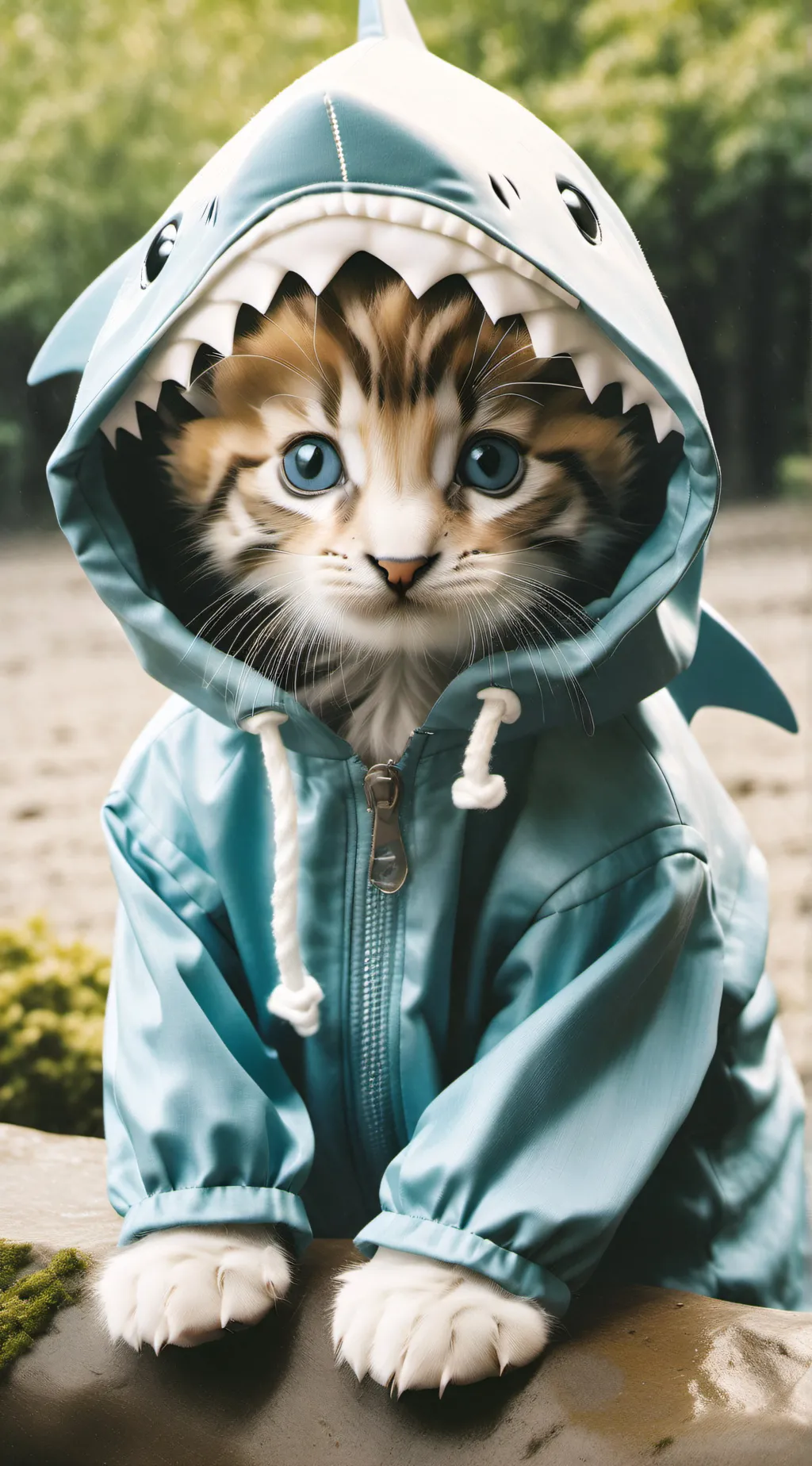 ai character: Cute Kitten background
