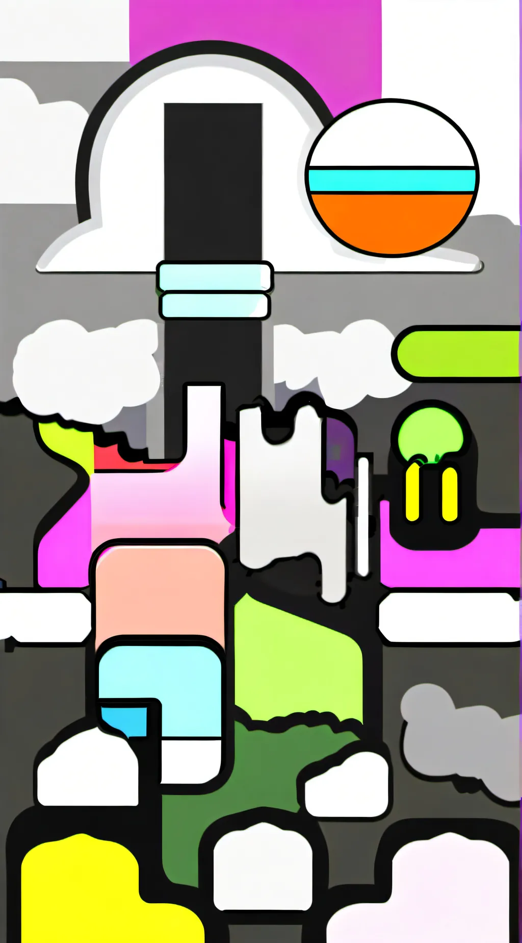 ai character: dandy's world  background
