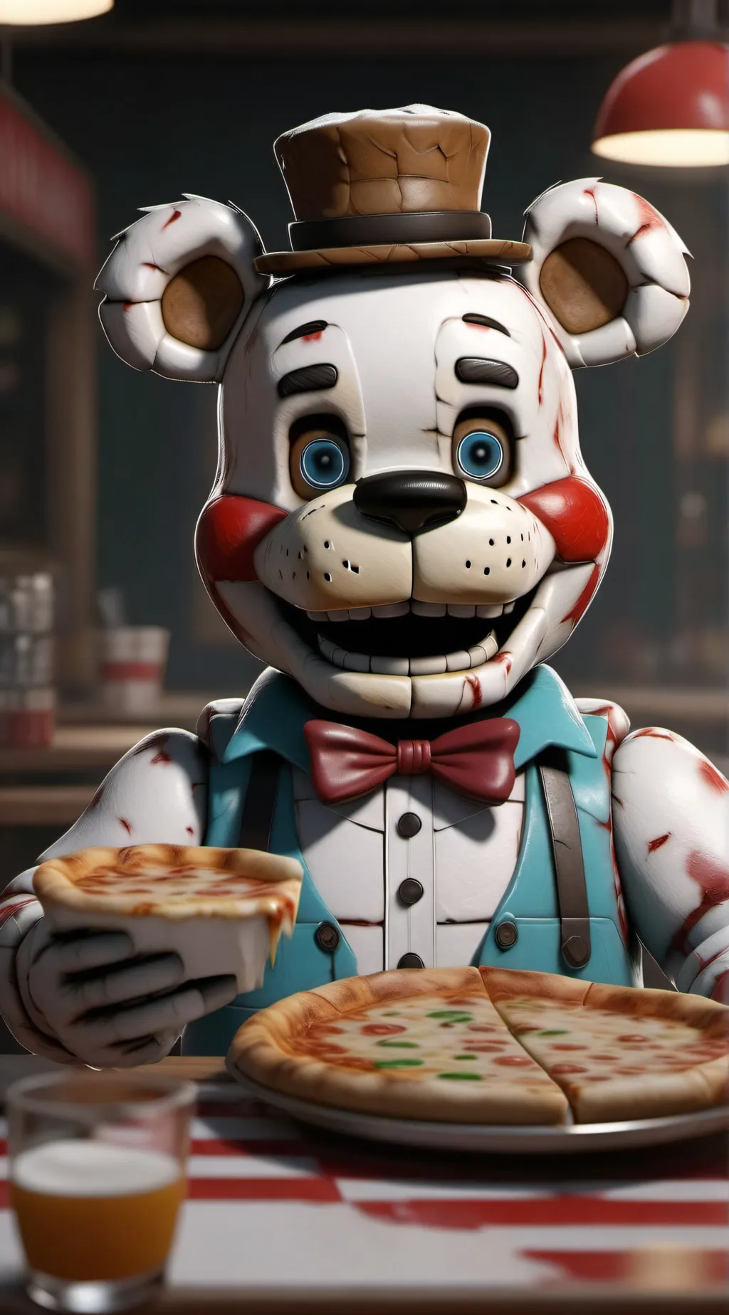 ai character: Pizza Sim (Remake) background