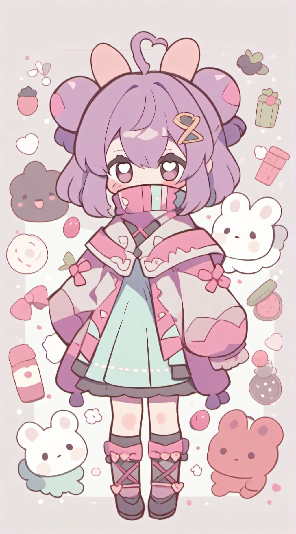 ai character: HH background