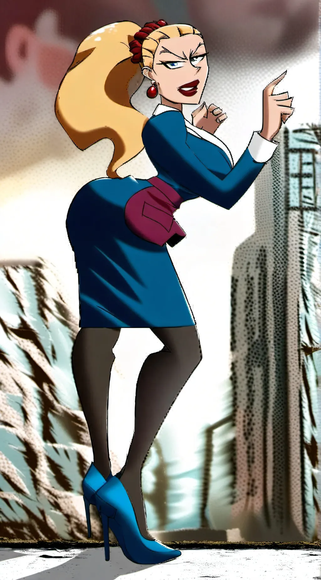 ai character: Charlotte Pickles background