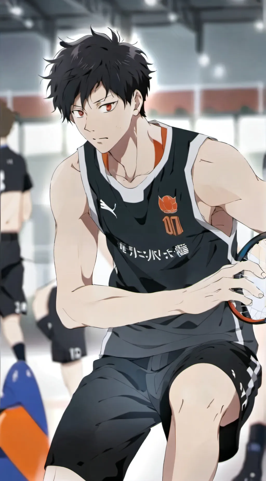 ai character: kuroo background