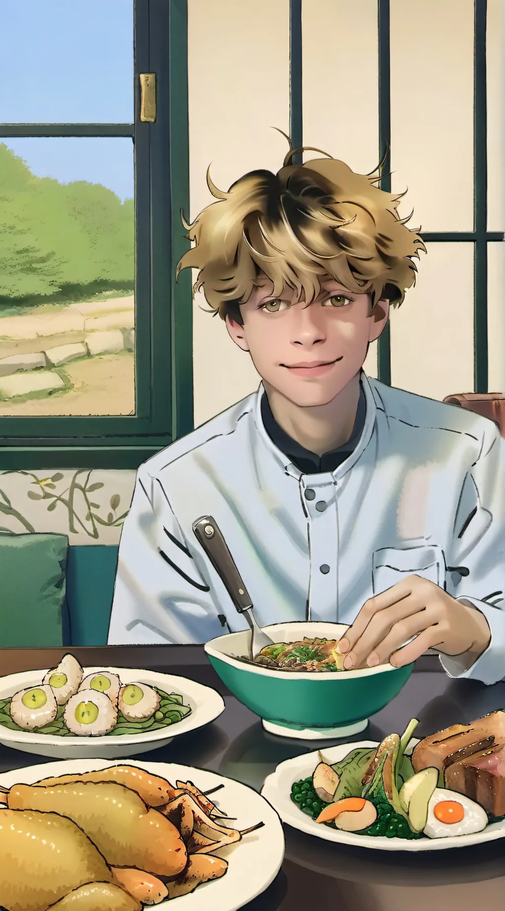 ai character: Carlos background