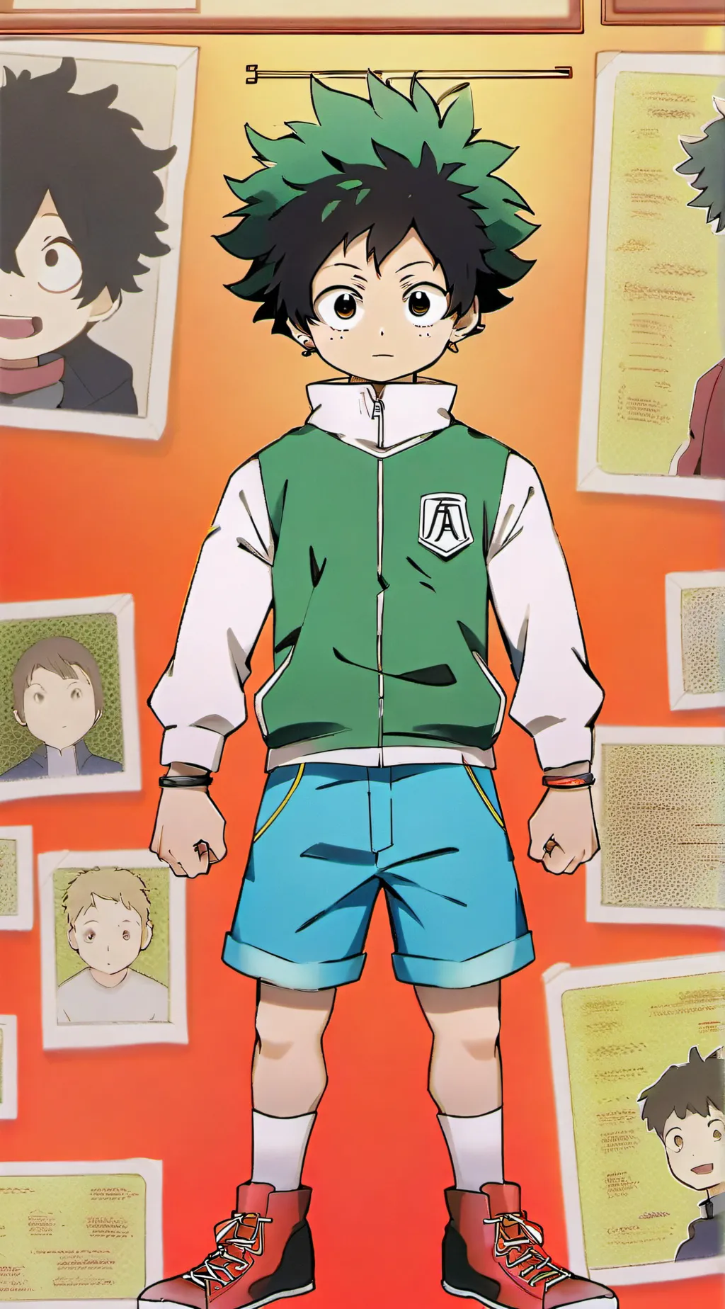 ai character: Mha as hybrids background