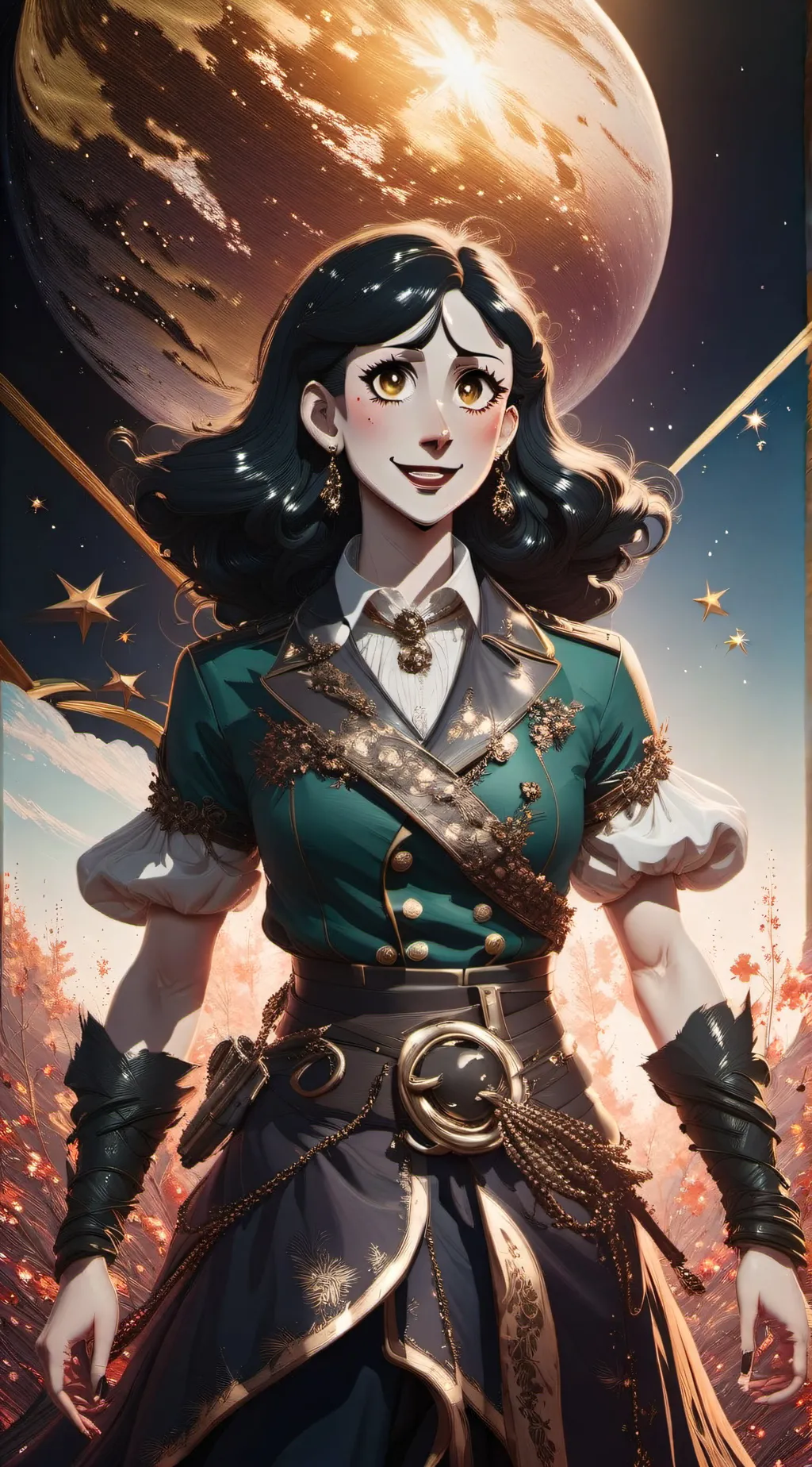 ai character: emily 516 background