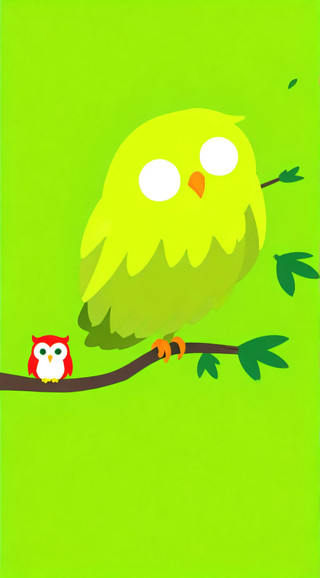 ai character: Duolingo  background