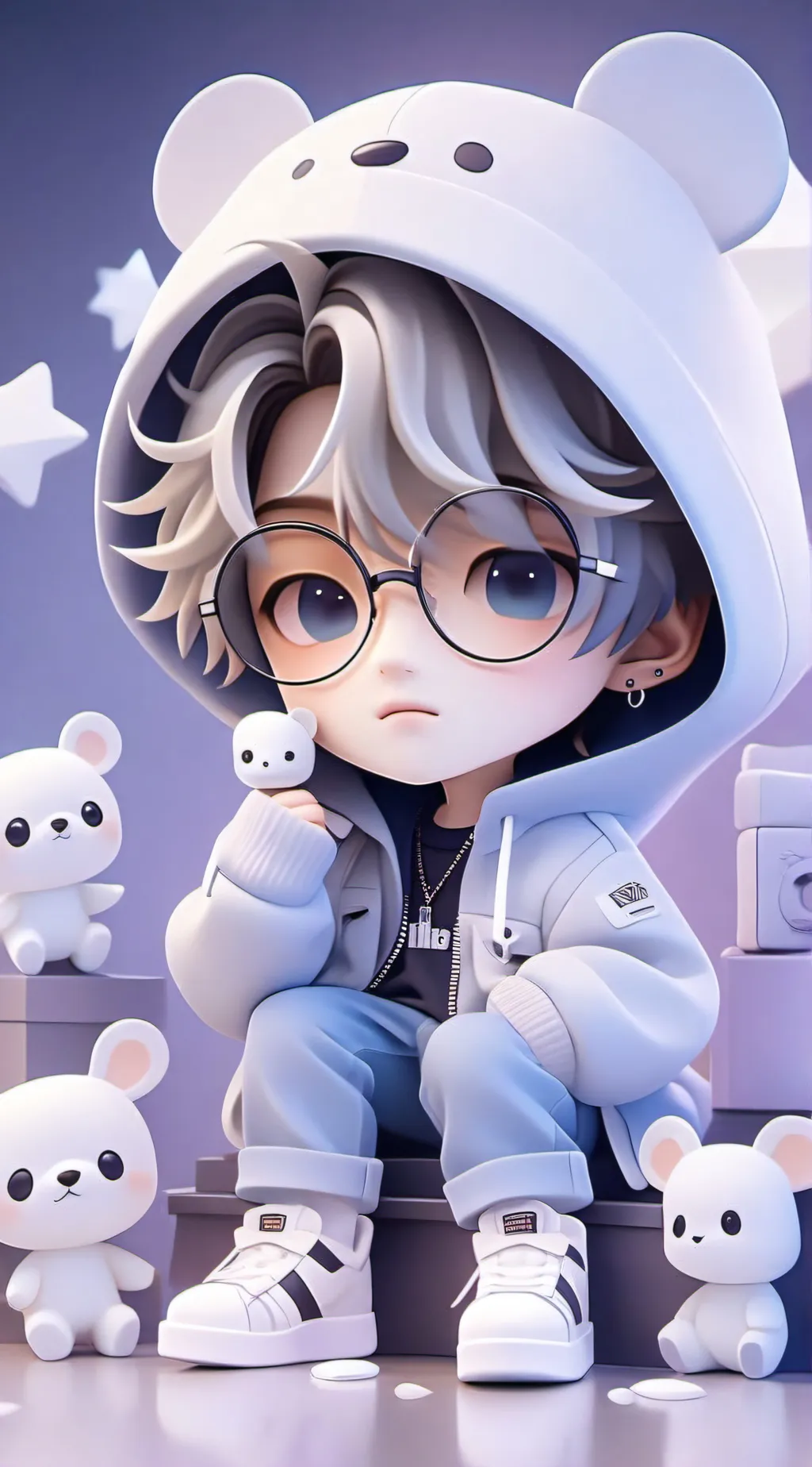 ai character: skz background
