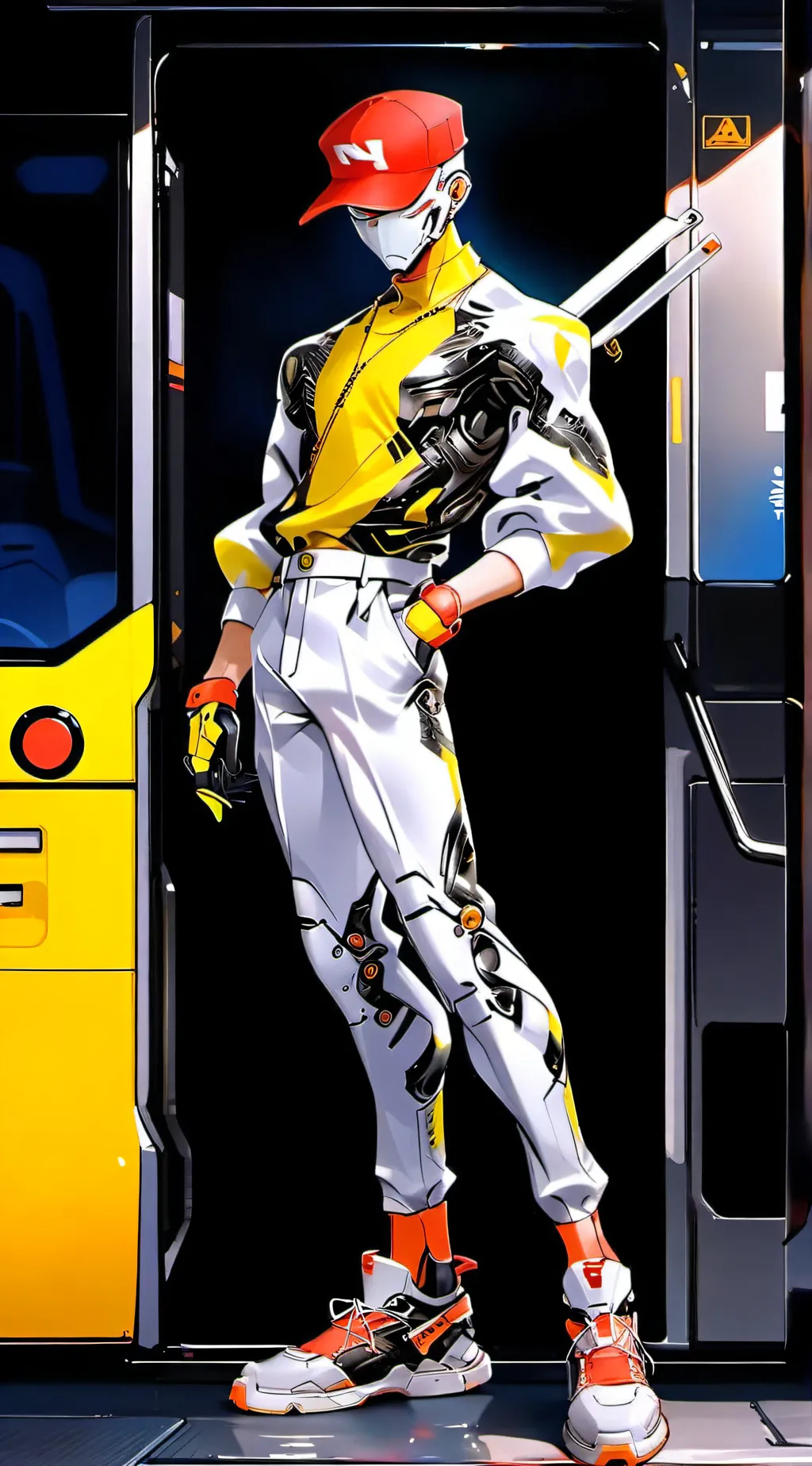 ai character: bus driver background