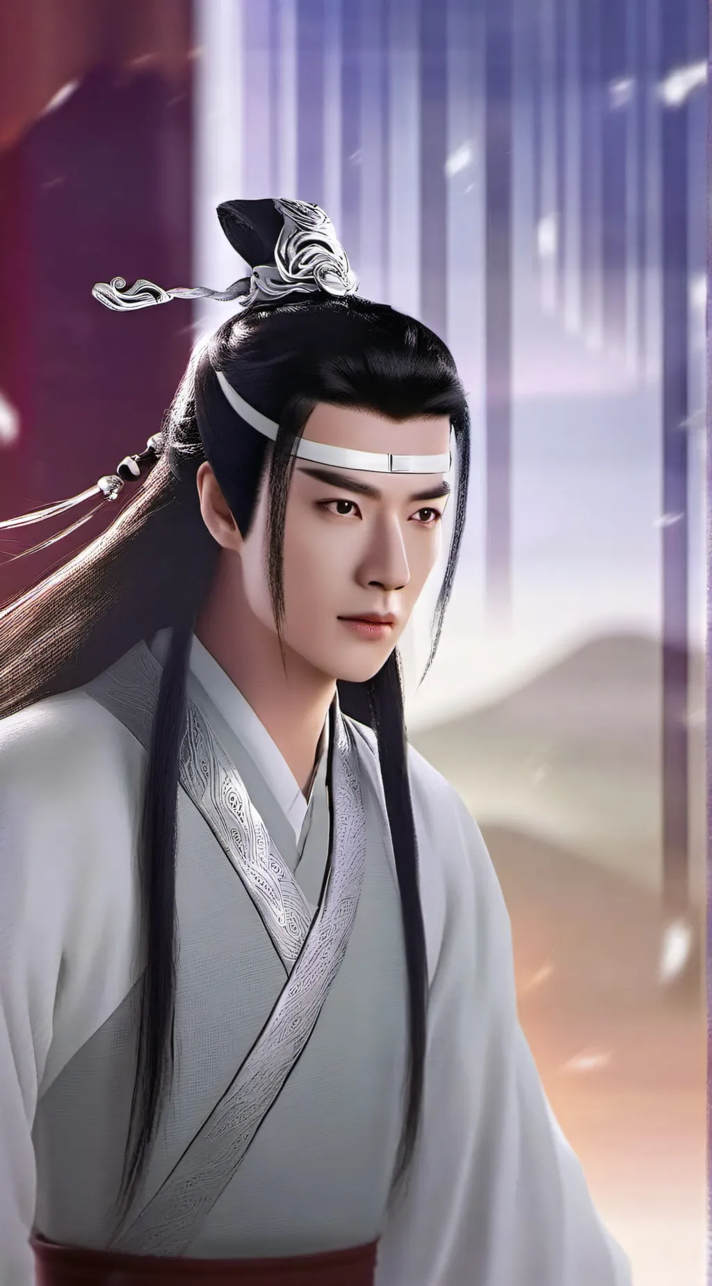 ai character: Lan zhan background