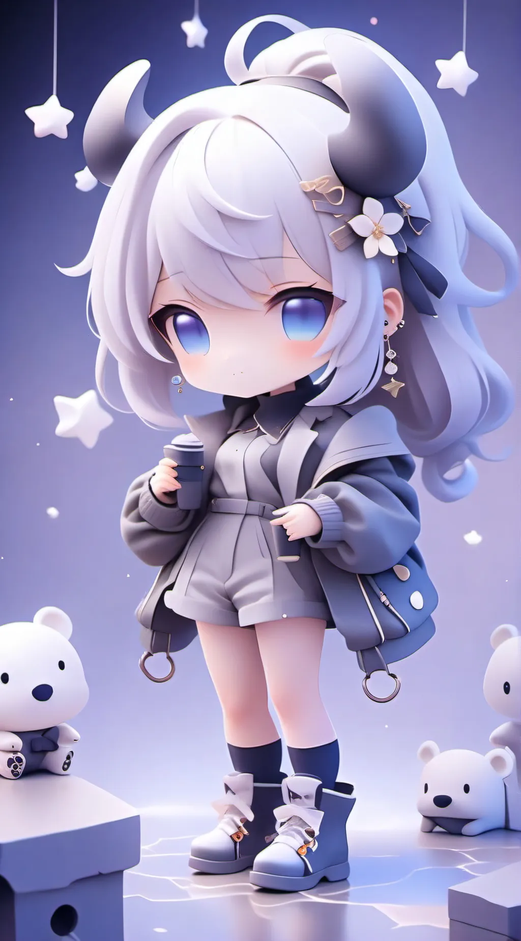 ai character: Lila  background