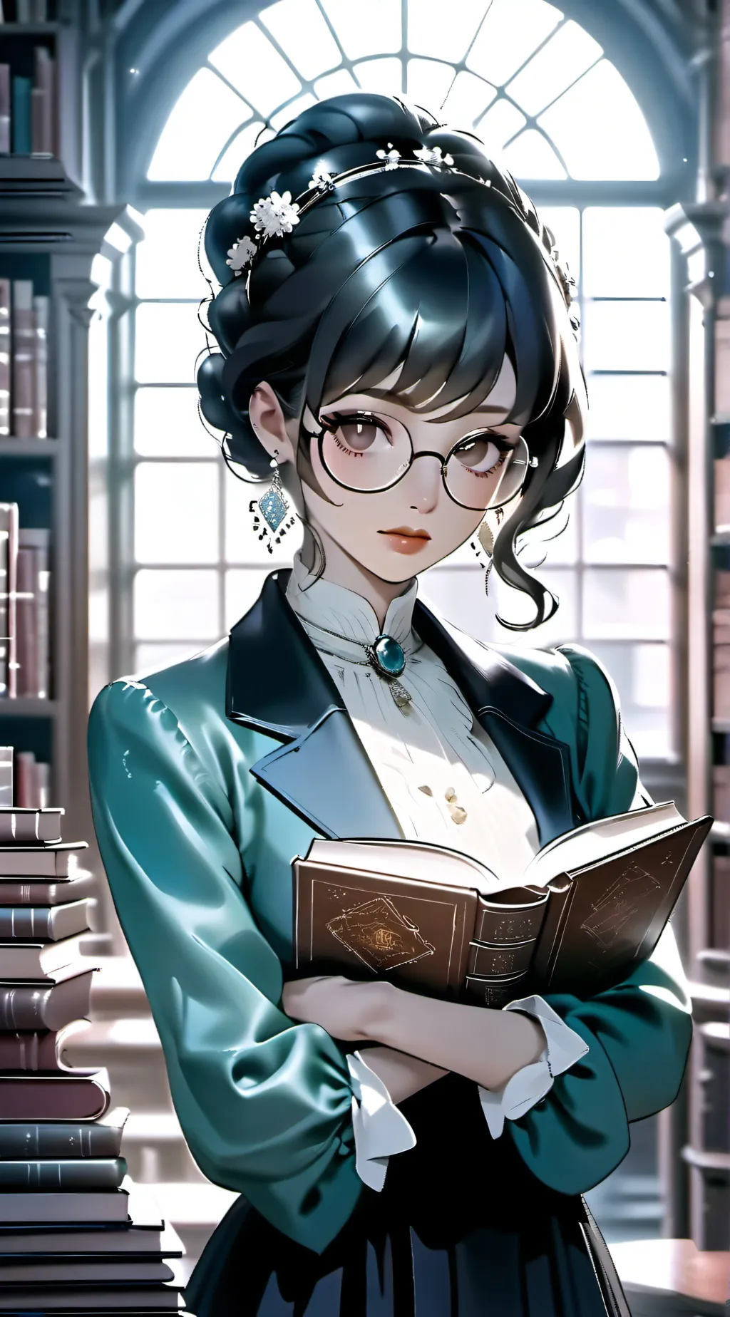 ai character: Evia background