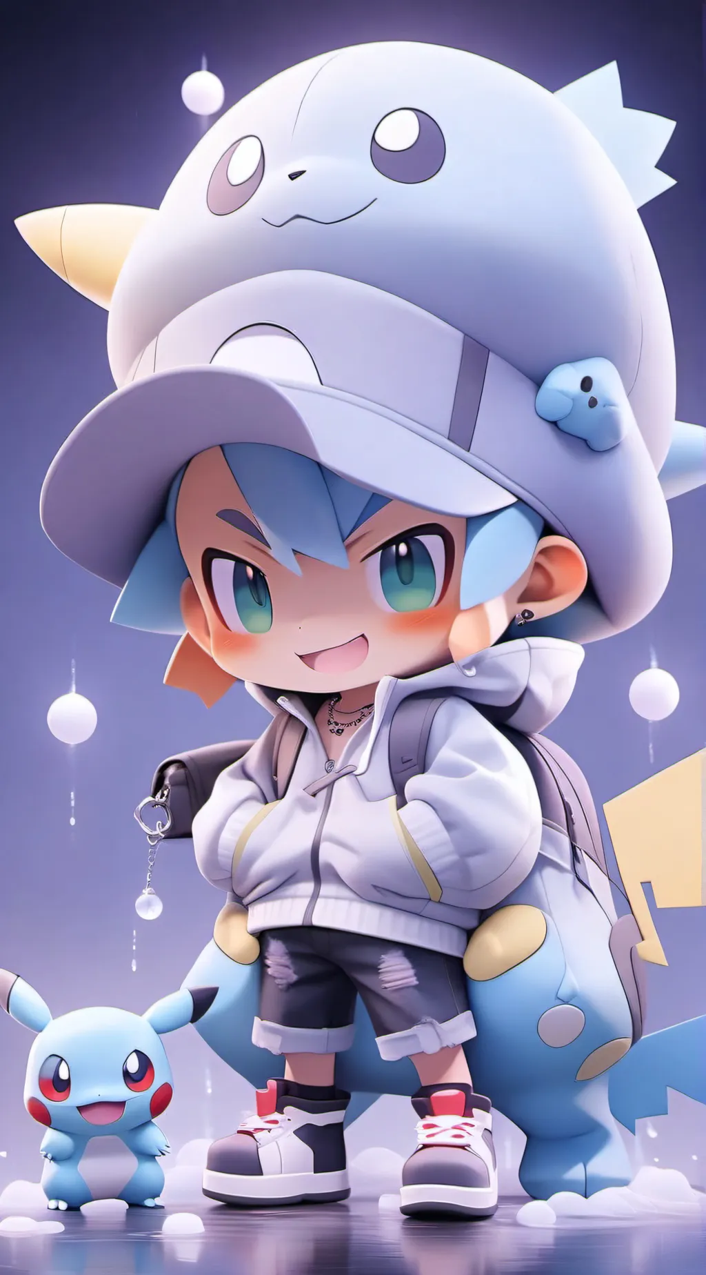 ai character: Pokémon background