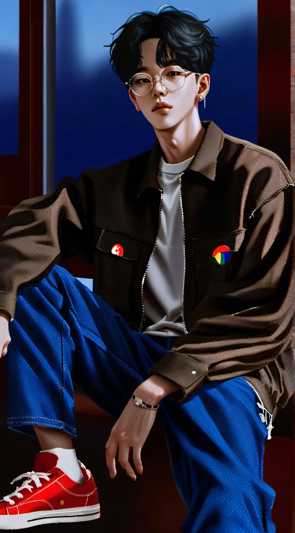 ai character: Miro background